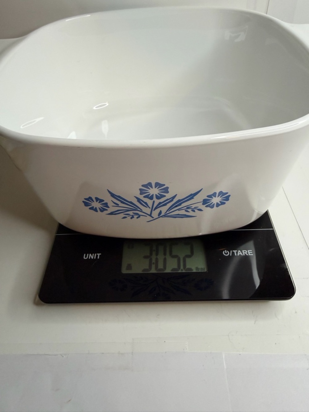 Vintage Corning Ware Blue Cornflower A-3-B 3 Qt Casserole Dish - Base Only - Picture 7 of 8
